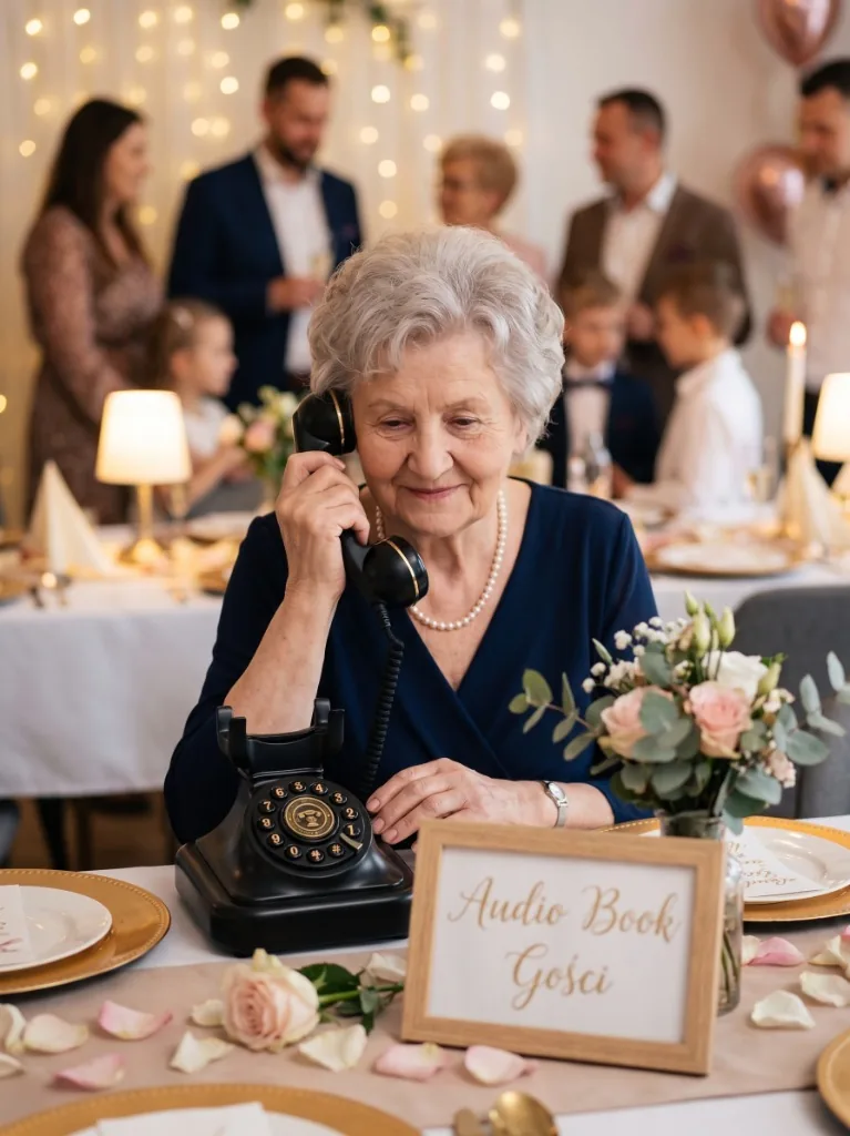 Telefon życzeń / audio księga gości — telefon zyczen audio ksiega gosci wesele senior